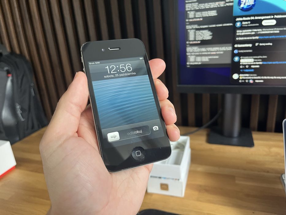 iPhone 4S z iOS 6 (rarytas)