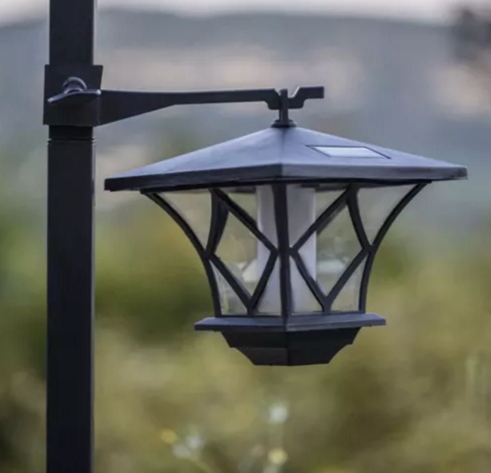 PREMIUM‼️ Lampa ogrodowa solarna- latarnia z Efektem Płomienia Ognia
