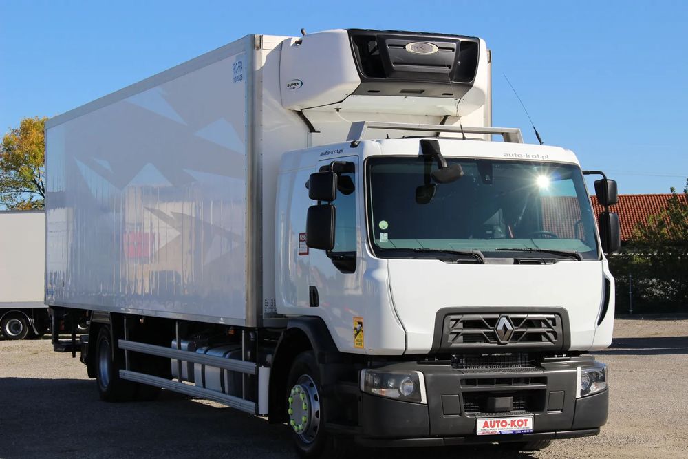 Renault D320 CHŁODNIA/*CARRIER* 1150mt/ KAB.SYPIALNA/ EURO 6/*SERIWIS* SUPER STAN  Import FRANCE / auto-kot.pl /