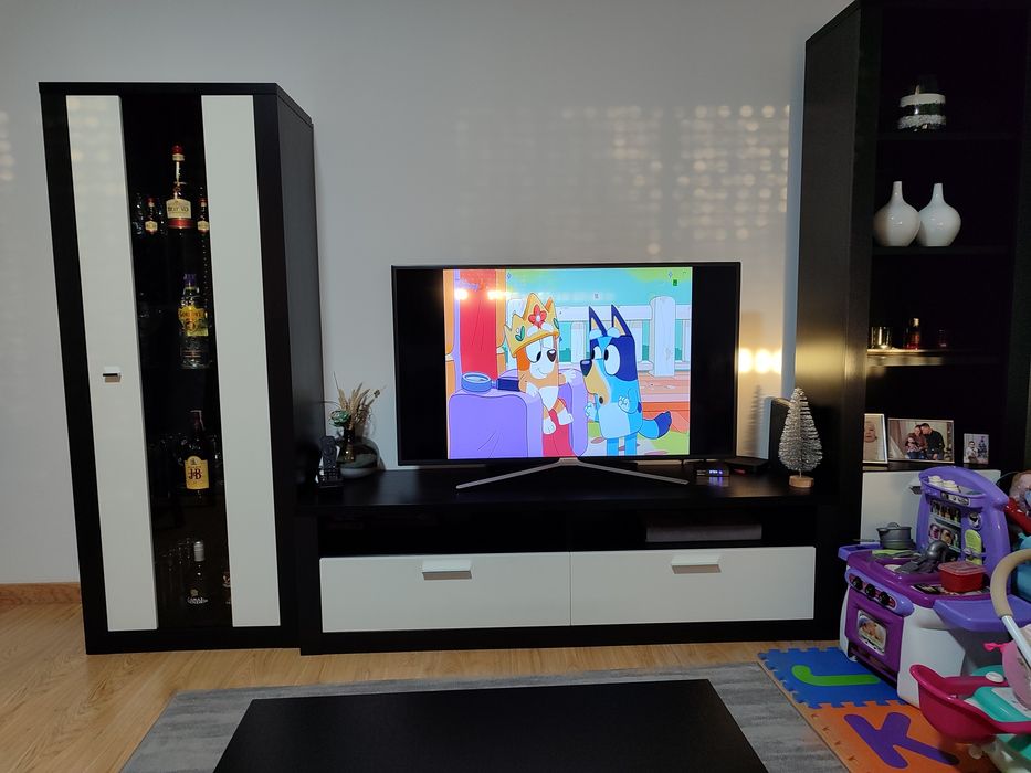 Móvel tv wengue branco mate