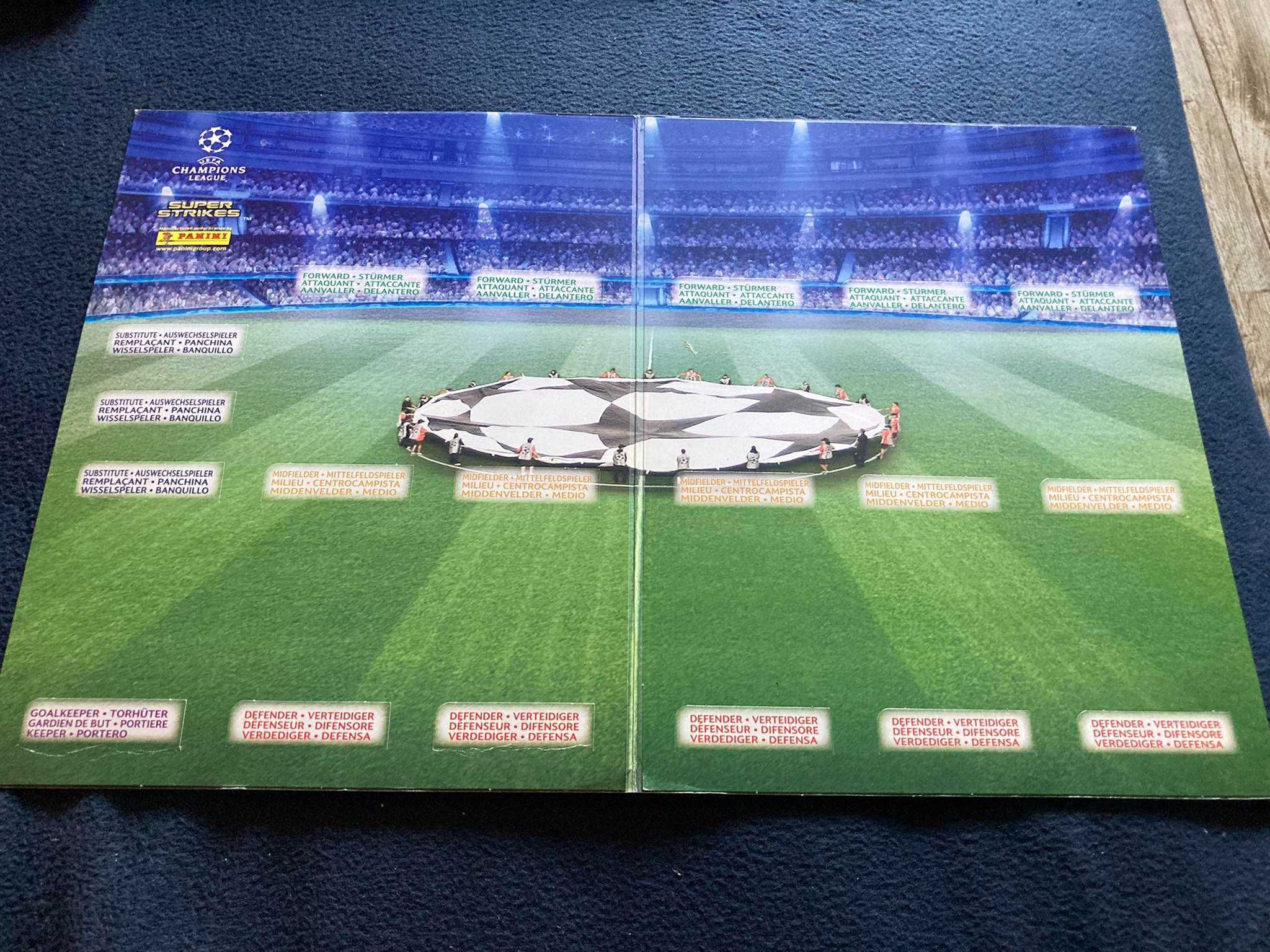 Plansza do gry Game Board Panini Champions League 2009/2010