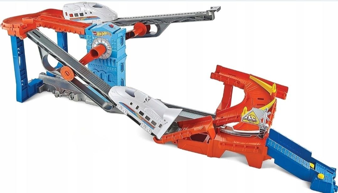 Hot Wheels City Stunt Train Express - pociągi