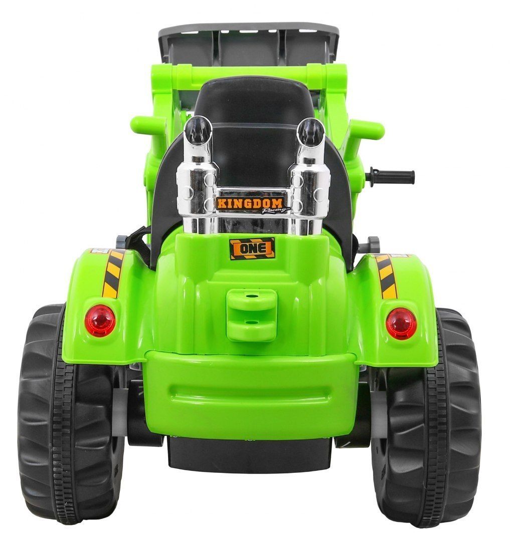 Pojazd Koparka Traktor Zielona