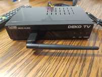 Dekoder  do telewizji naziemnej DEKO TV DVB T2 Hevc H.265