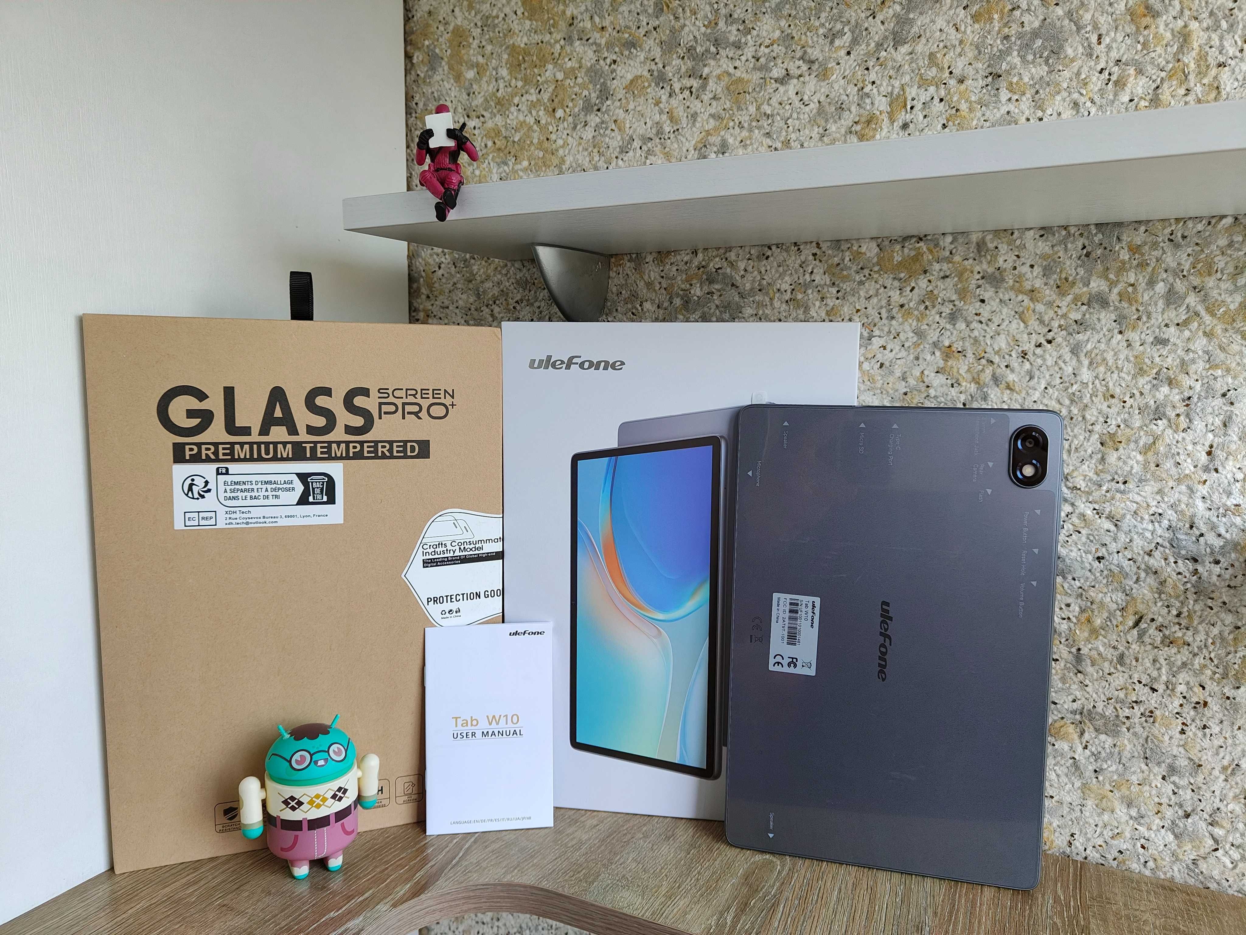 Ulefone Tab W10 4/128ГБ, 10.1" IPS, 6600мАг, GPS, Новий планшет