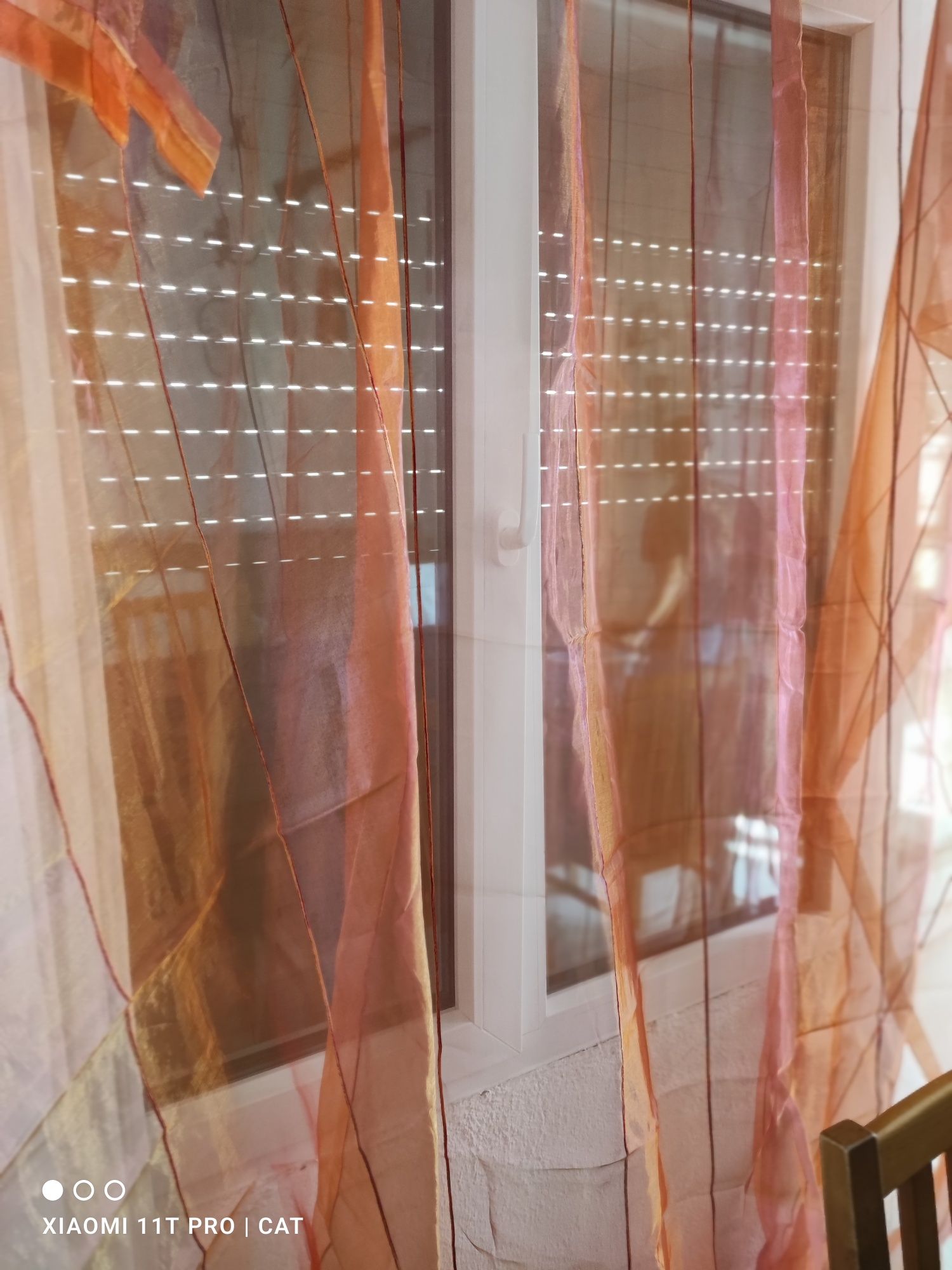 Cortinados em organza