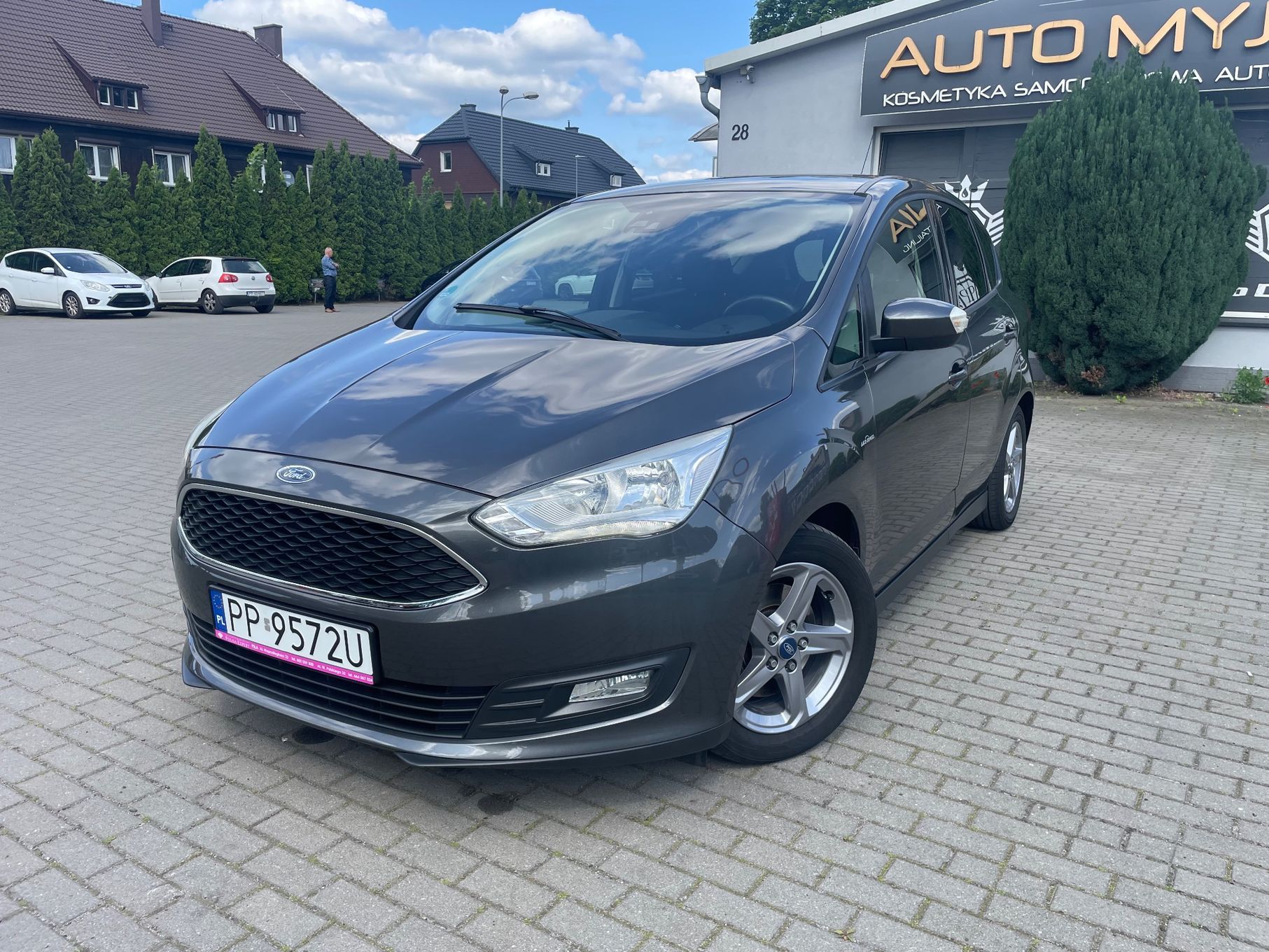 Ford C-MAX 150 KM*Automat*Grzana Szyba/Fotele*Navi*Serwisowany