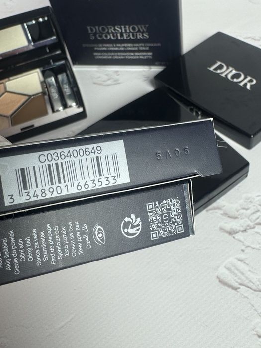 Тіні Dior 5 couleurs 649