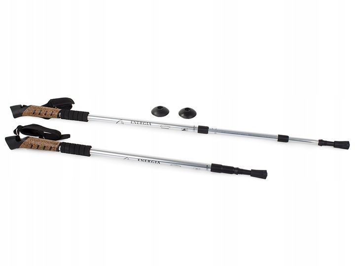 Sportown kije nordic walking regulowane 63-135cm składane