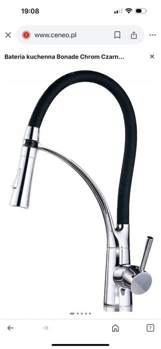 Bateria kuchenna czarno srebrna