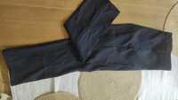Granatowe spodnie garnitur chłopiec regulowane w pasie 146 r