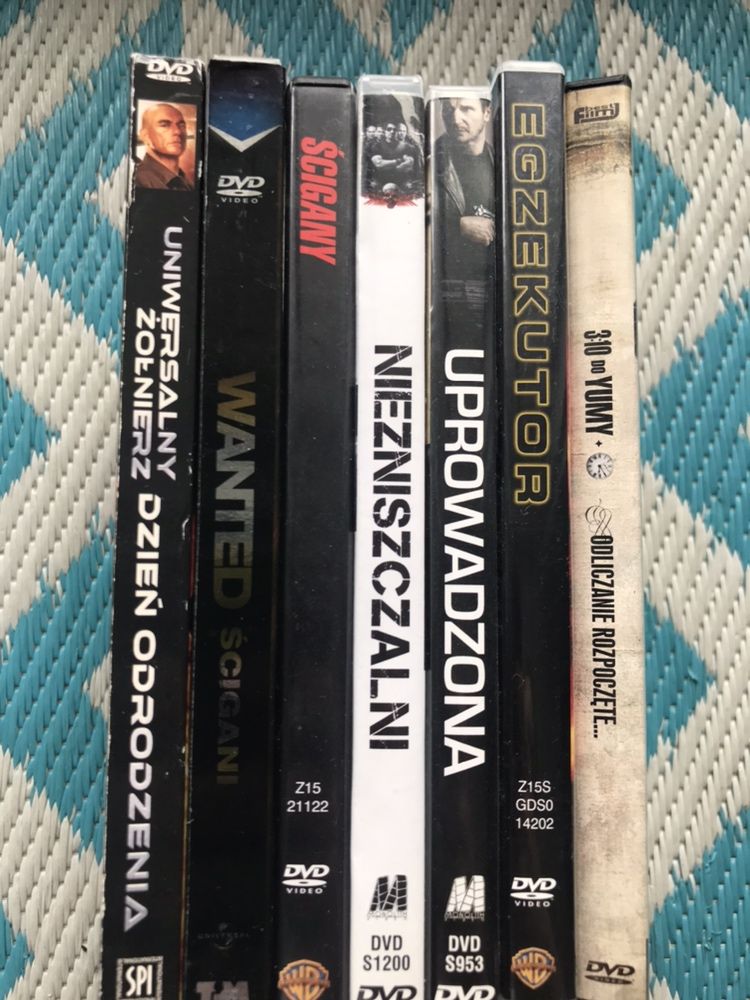Ścigana kolekcja filmow na DVD