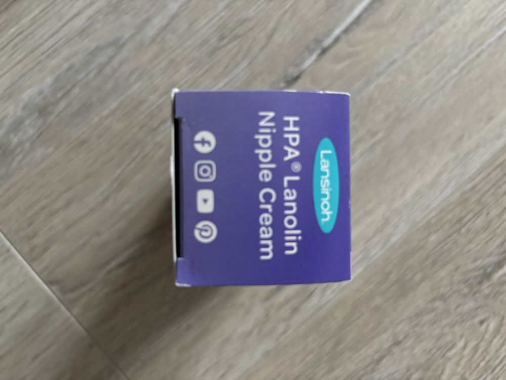 Lansinoh, lanolina HPA, krem na brodawki sutkowe, 40 ml.
