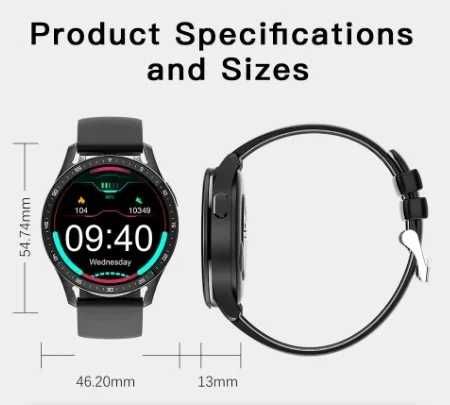 Smartwatch & Headset TWS - 2 in 1 (com auriculares integrados)