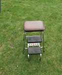 Taboret drabinka  vitage