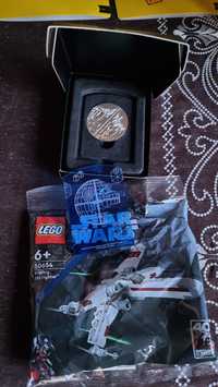 Moneta Lego Gwiazda Śmierci 500784 + X wing gratis.