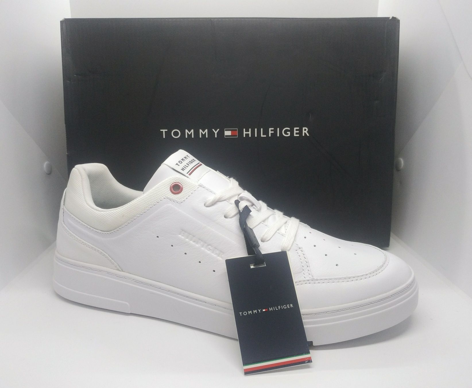 кожаные 28,5, 29,см кроссовки кеды Tommy Hilfiger оригинал