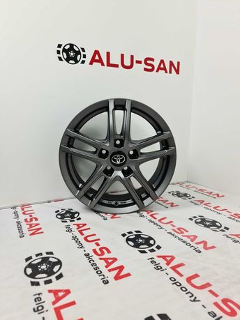 NOWE ALUFELGI TOYOTA 16" 5x114,3 Corolla Verso Prius - Grafit