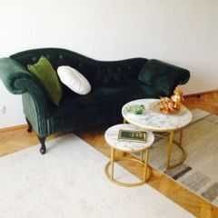 Luksusowa aksamitna sofa kanapa  !
