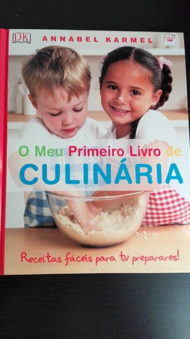 Livros de festas infantis, atividades e culinária para crianças