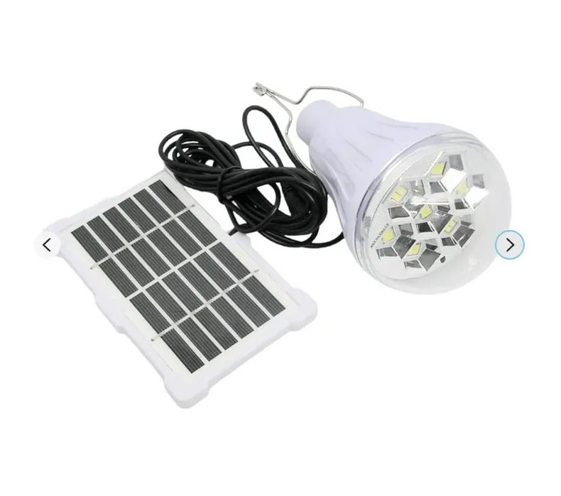 Лампа светильник аккумулятор солнечная панель CL 028 ліхтар