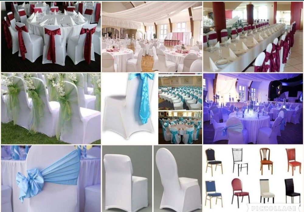 Wypożyczalnia pokrowców na krzesła uniwersalny rozmiar elastyczny