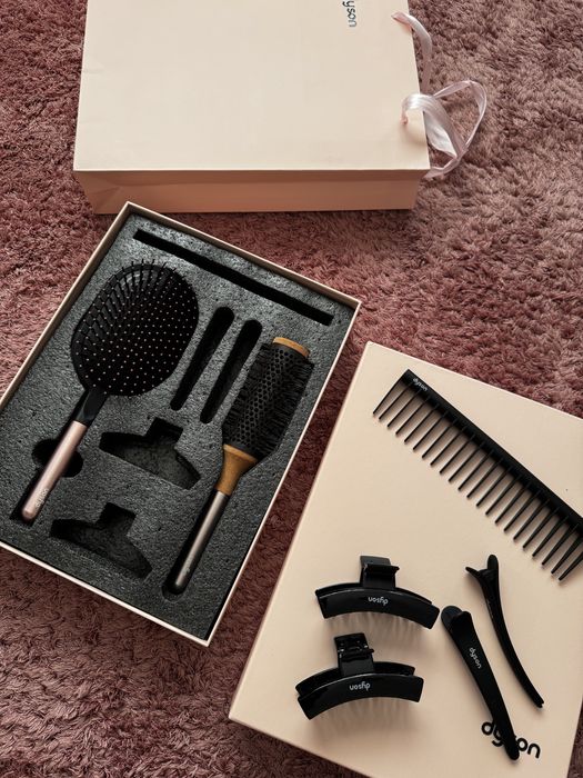 Подарунковий набір для волос від dyson Rose