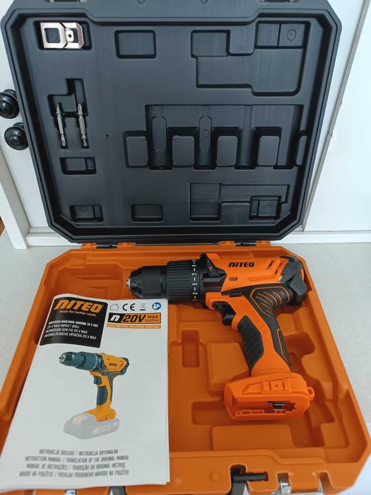 Wiertarko-wkrętarka udarowa Niteo 20V MAX walizka