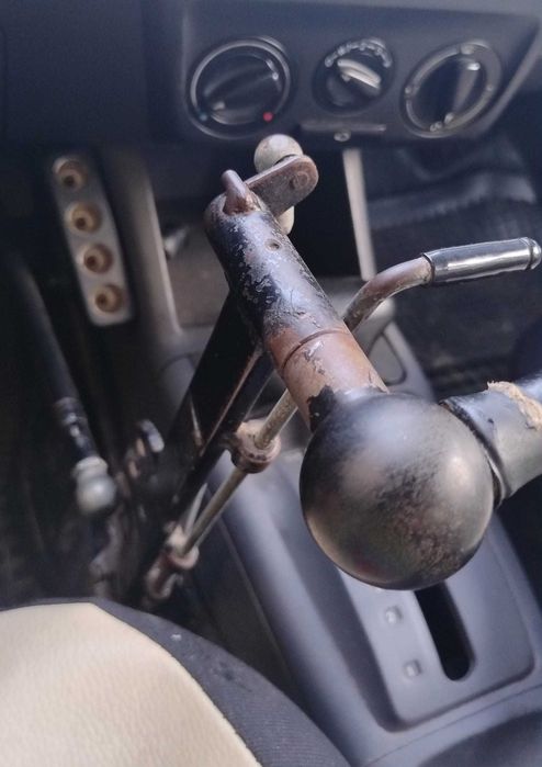 Sterowanie Ręczne Oprzyrządowanie Samochodu Niepełnosprawnych