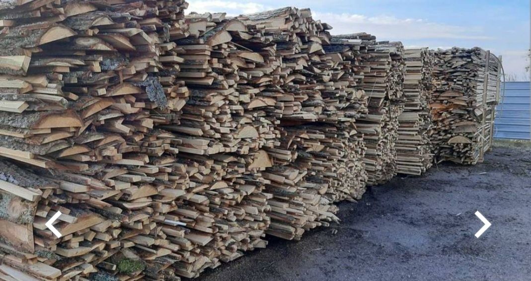Відходи деревяні сухі твердих пород дерева