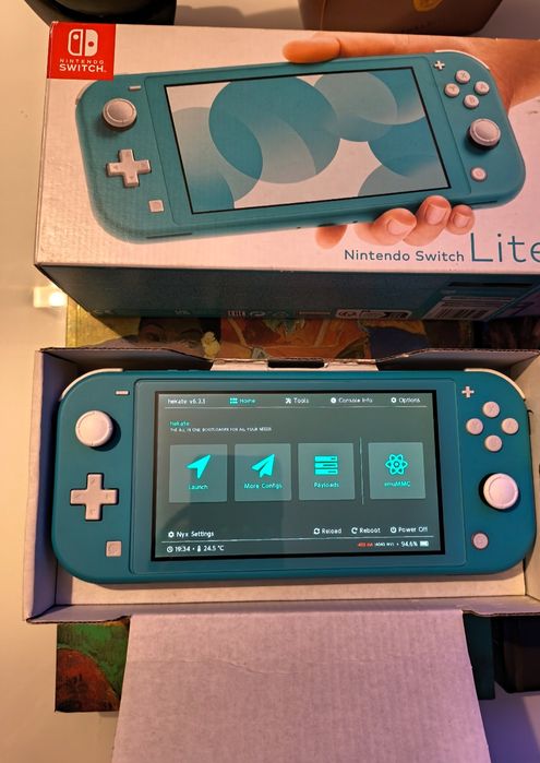 Switch Lite desbloqueada (reservado)
