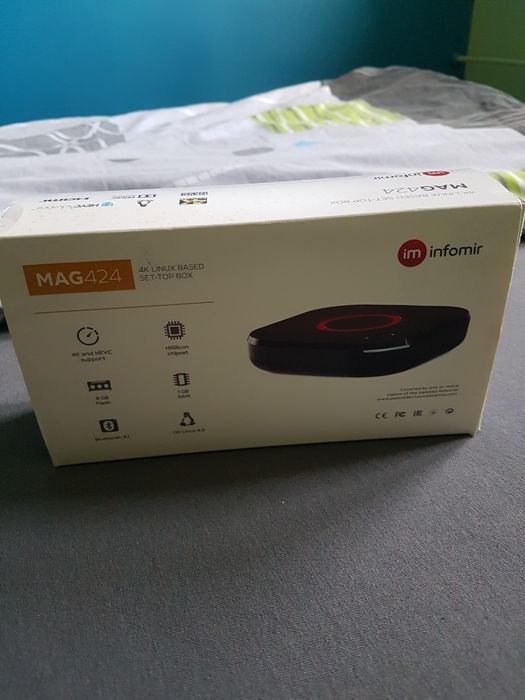 Dekoder MAG 424 4K Linux