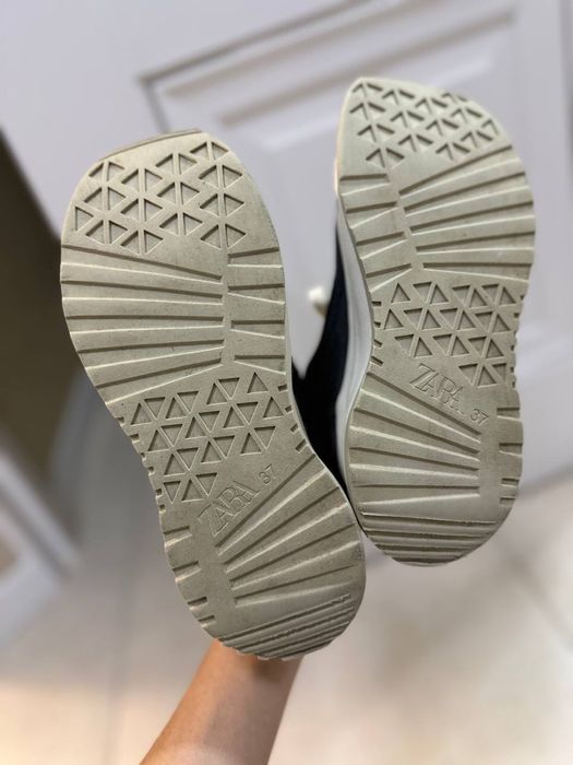 Zara высокие кеды, кроссовки, хайтопы размер 37