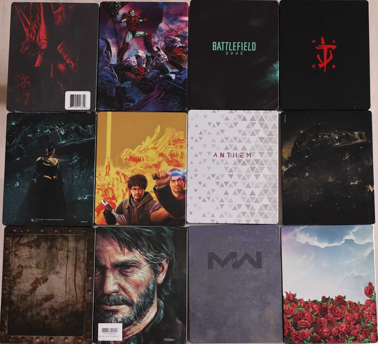 Steelbook (стілбуки) та диски PS4, PS3, Xbox One, Xbox 360