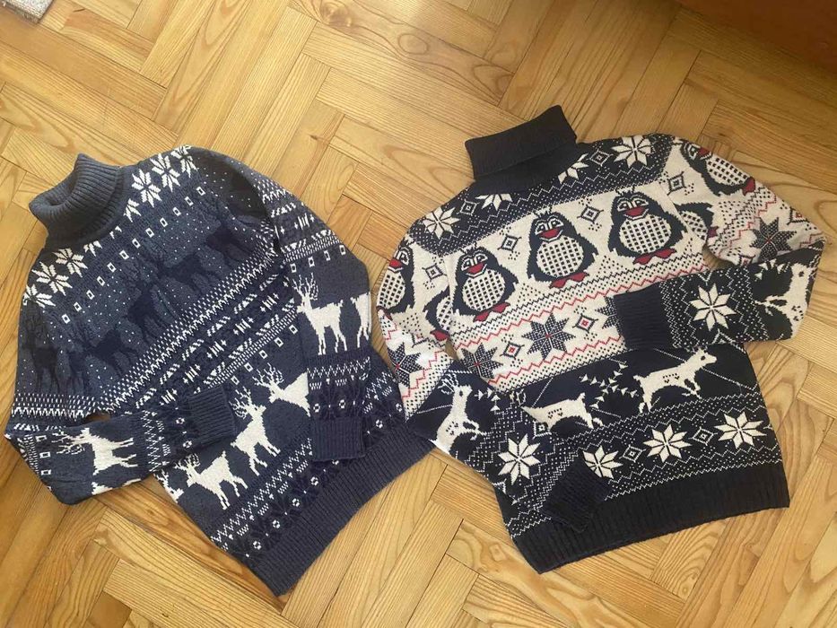 Кофти новорічні чоловіча та жіноча