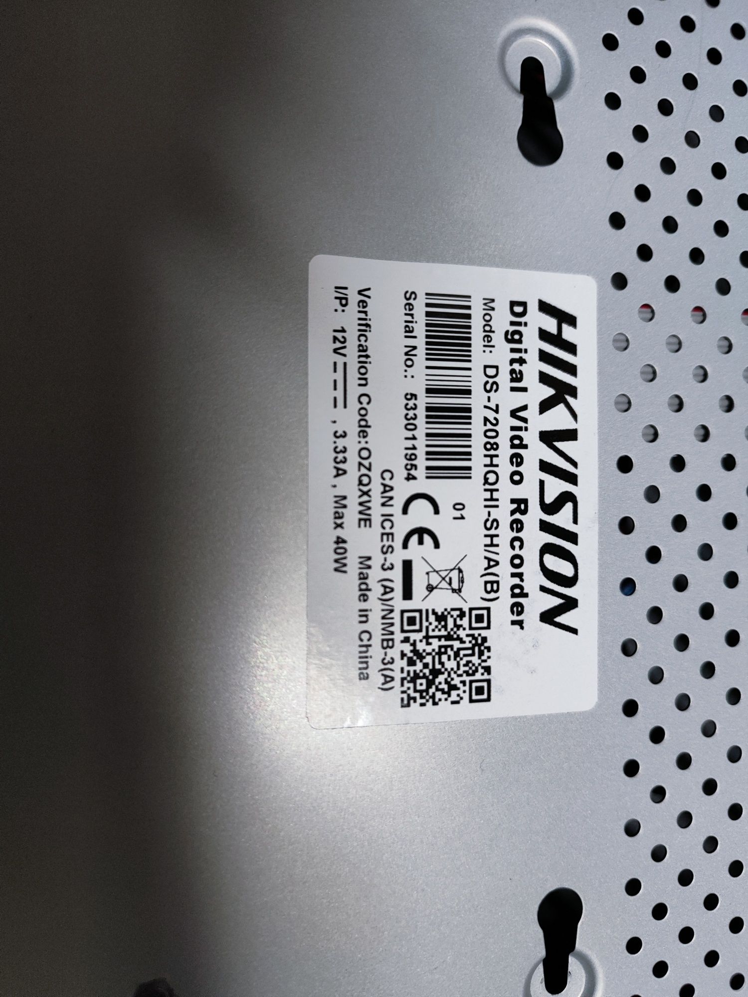Rejestrator HikVision DS-7208HQHI-SH/A(B)