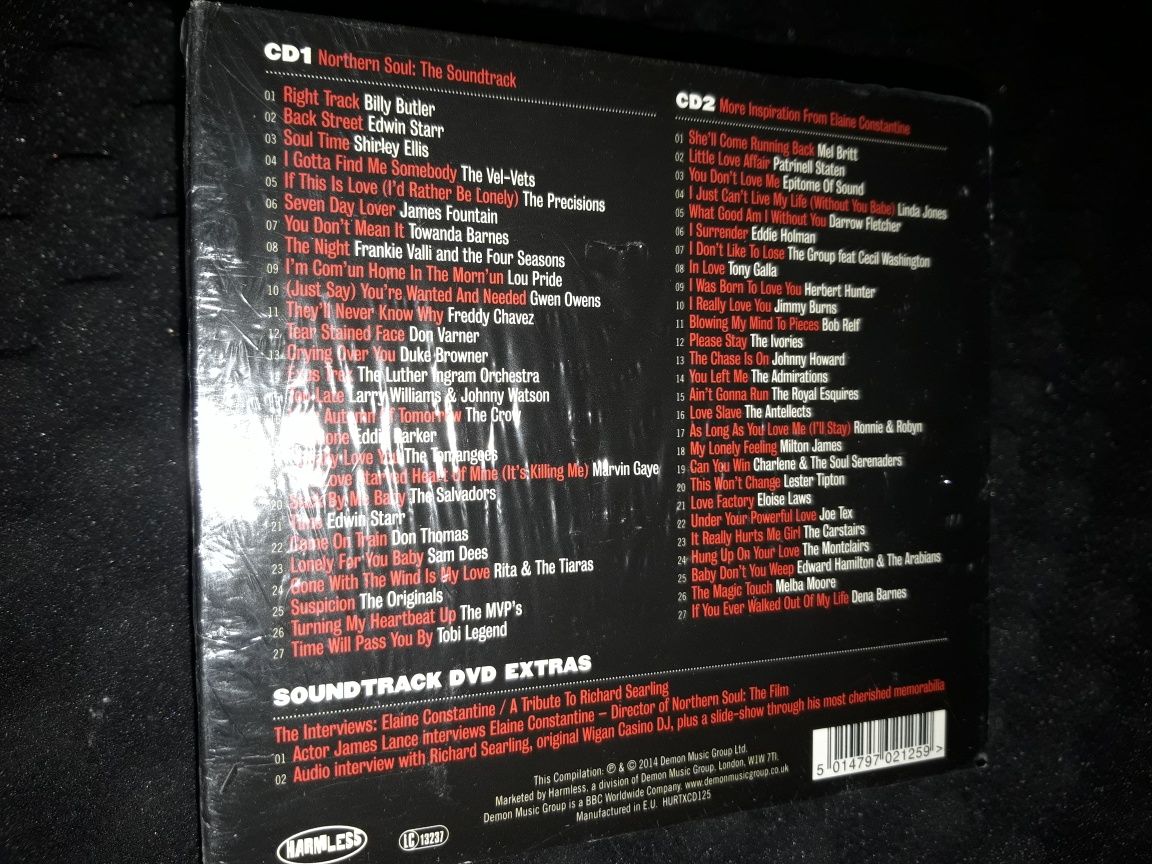 Northern Soul: The Soundtrack (2CD + DVD, 2014, FOLIA)