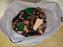 Peças da marca Lego