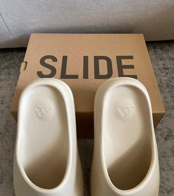 *NoweAdidas YeezySlideWhiteButy*Dzisiaj Wysyłka 40