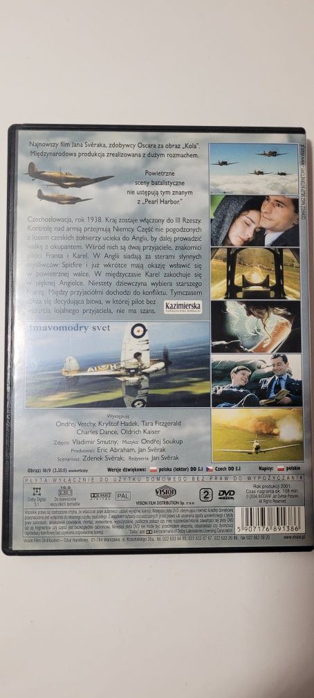 Ciemnoniebieski świat (Tmavomodrý svět) (DVD