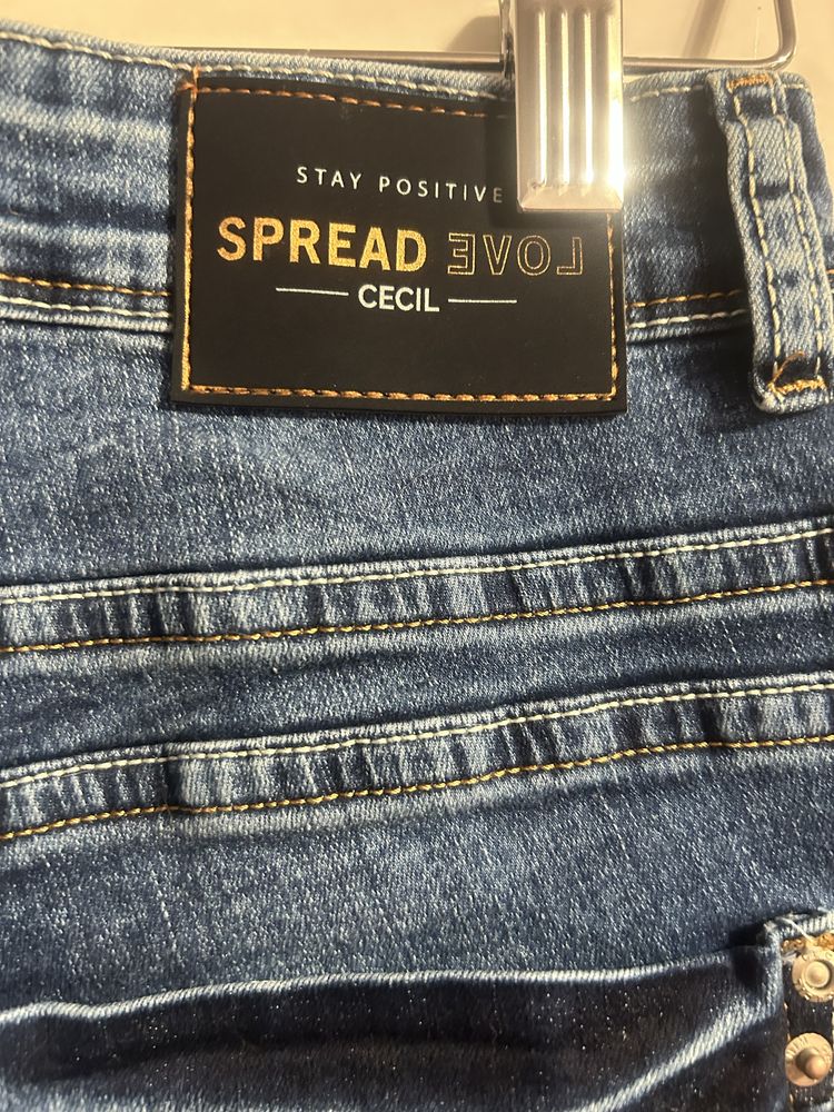 Spodnie jeans rozm 32/32 Cecil nowe