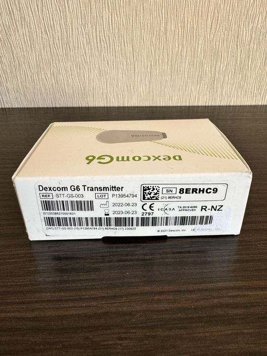 Трансмітер Dexcom G6 transmitter Декском прид 2024-2026 гарантія 90 дн