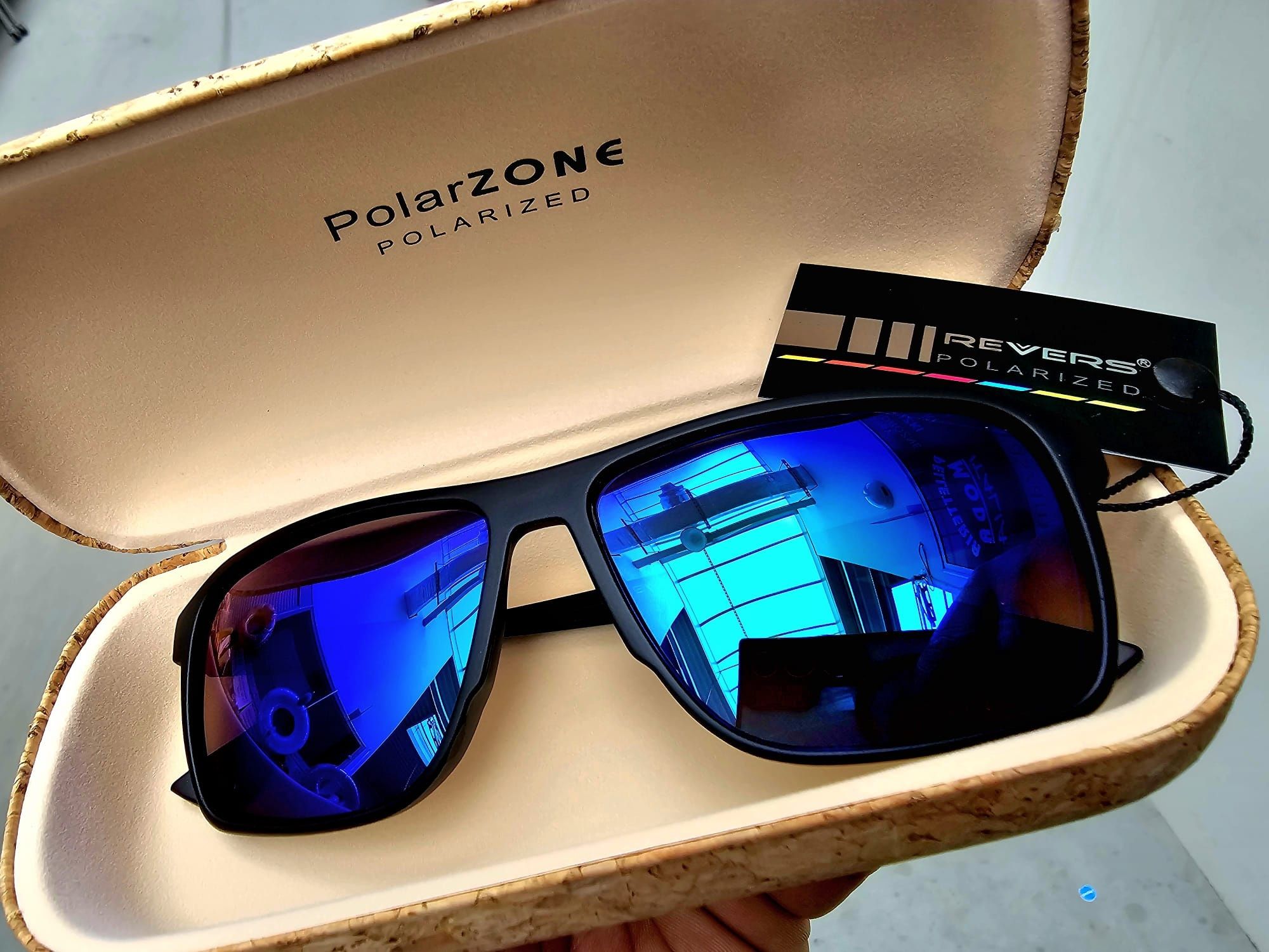 Revers NOWE okulary przeciwsłoneczne Polaryzacyjne męskie