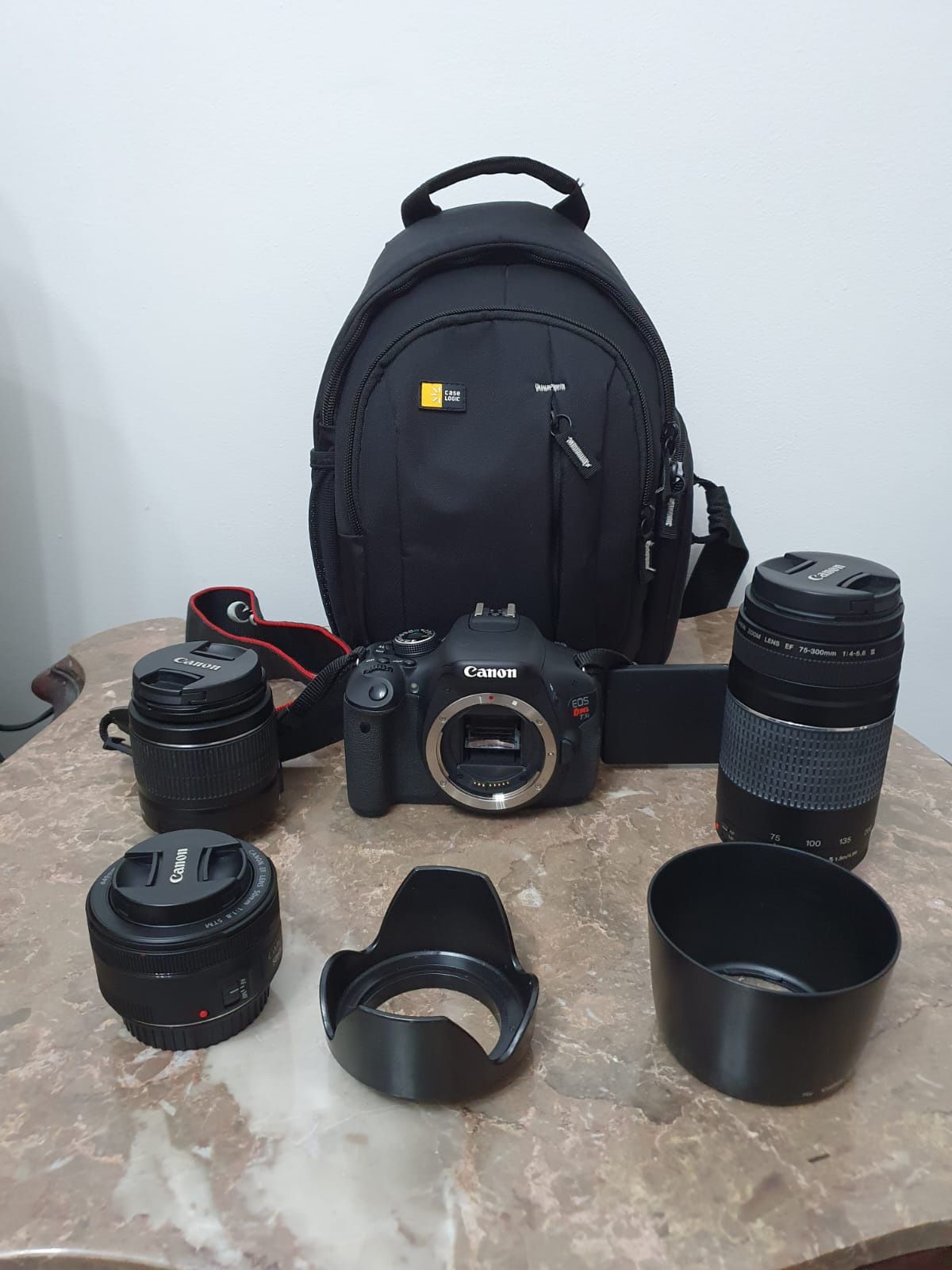 Camera Canon T3i com lentes