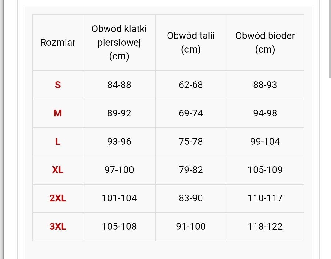 Komplet bielizny nocnej rozmiar M