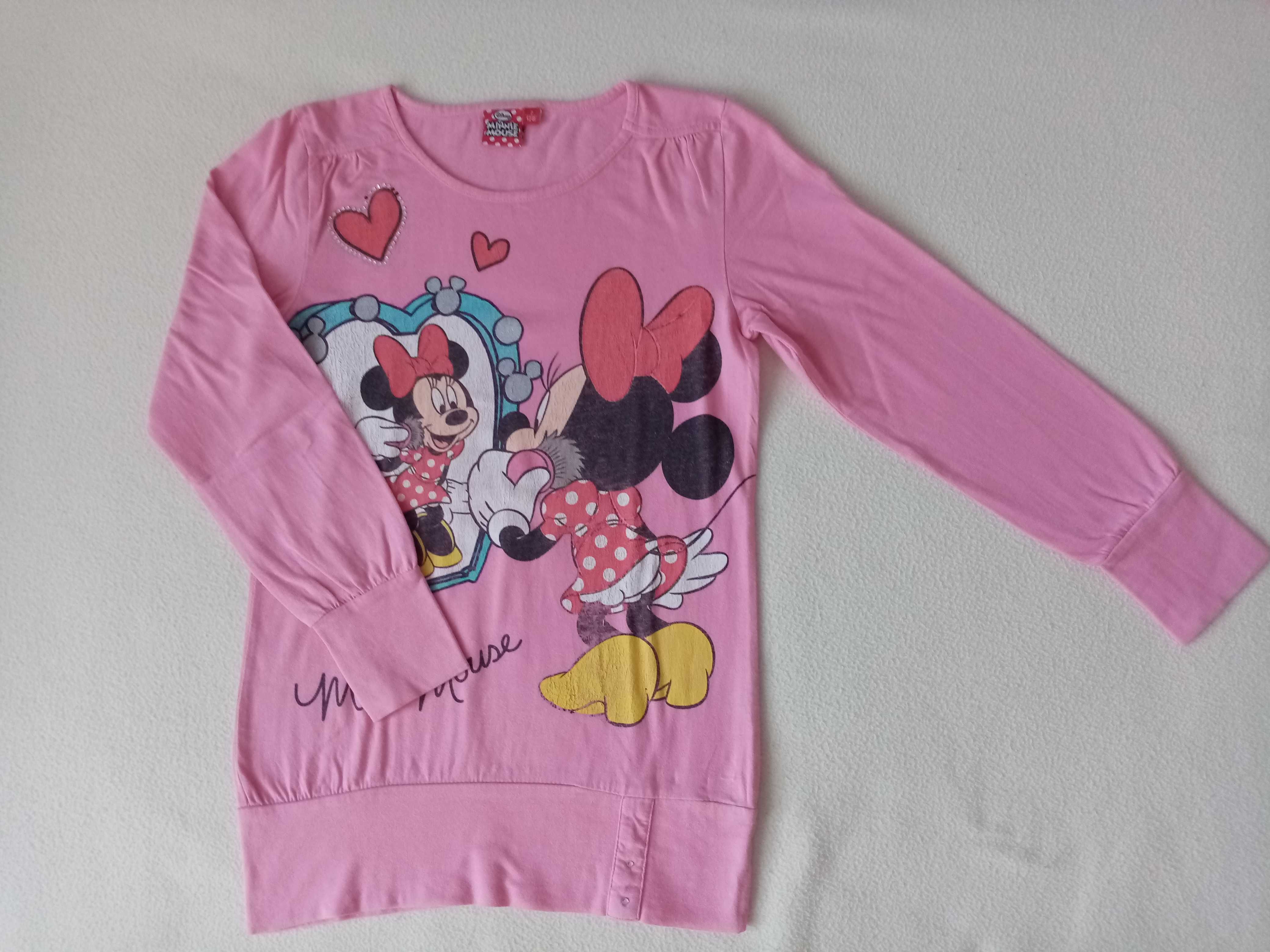 Bluzka dla dziewczynki Disney Minnie Mouse r. 128