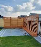 Zabudowa ogródek Piwny Balkon Taras Parawan Przesłona Pergola