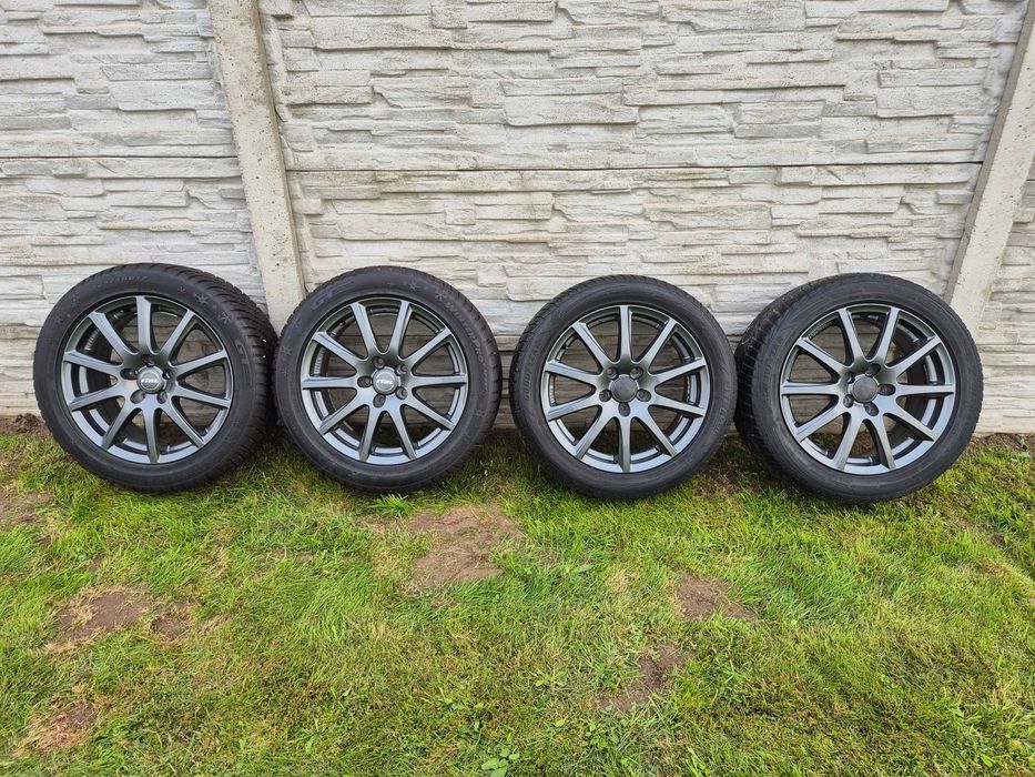 Koła 5 x 120 aluminiowe 17" opony zimowe 225 / 50 / 17 Opel Insignia