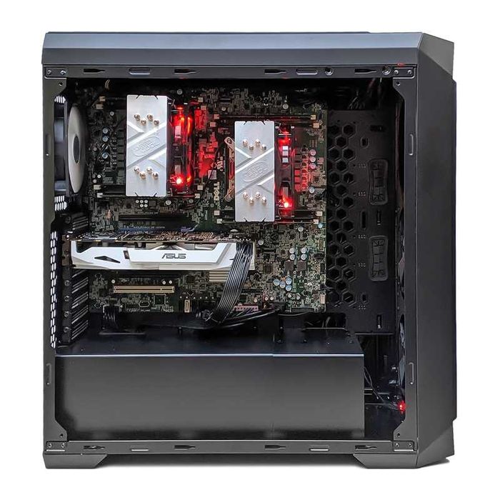 РОБОЧА СТАНЦІЯ / 20-40 ядер / 64 GB / 2x Intel Xeon 2660v2 / GTX 1060