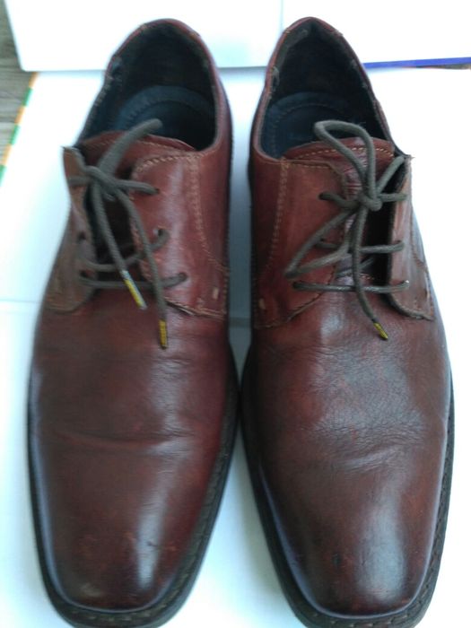 Туфли муж кожа SOLOVAIR.  (Dr MARTENS)  uk7.5 LOAKE 44р  CAMEL 46р